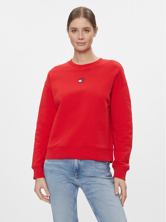 

Толстовка обычного кроя Tommy Jeans, красный