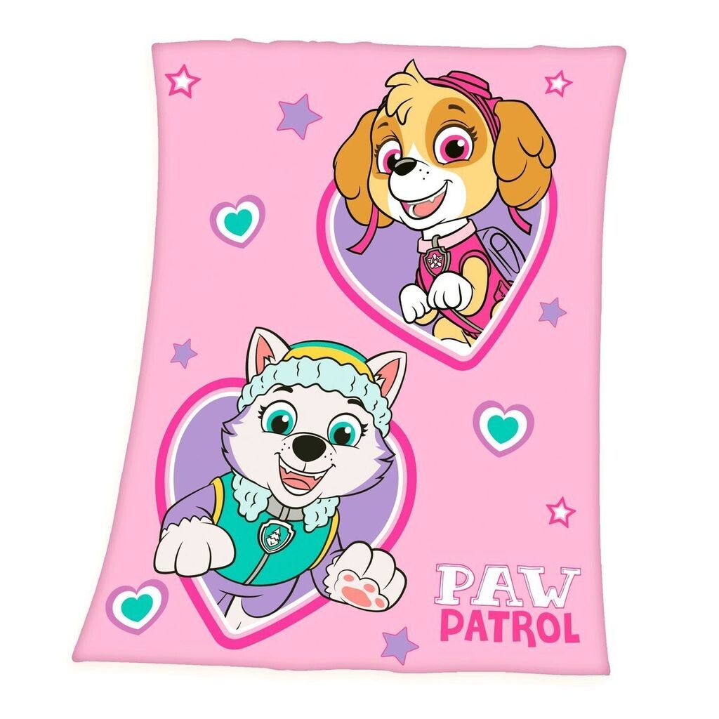 

Флисовое одеяло для пастухов 130x170см Paw Patrol Chase Marshall приятное одеяло синее детское одеяло из флиса Herding, розовый