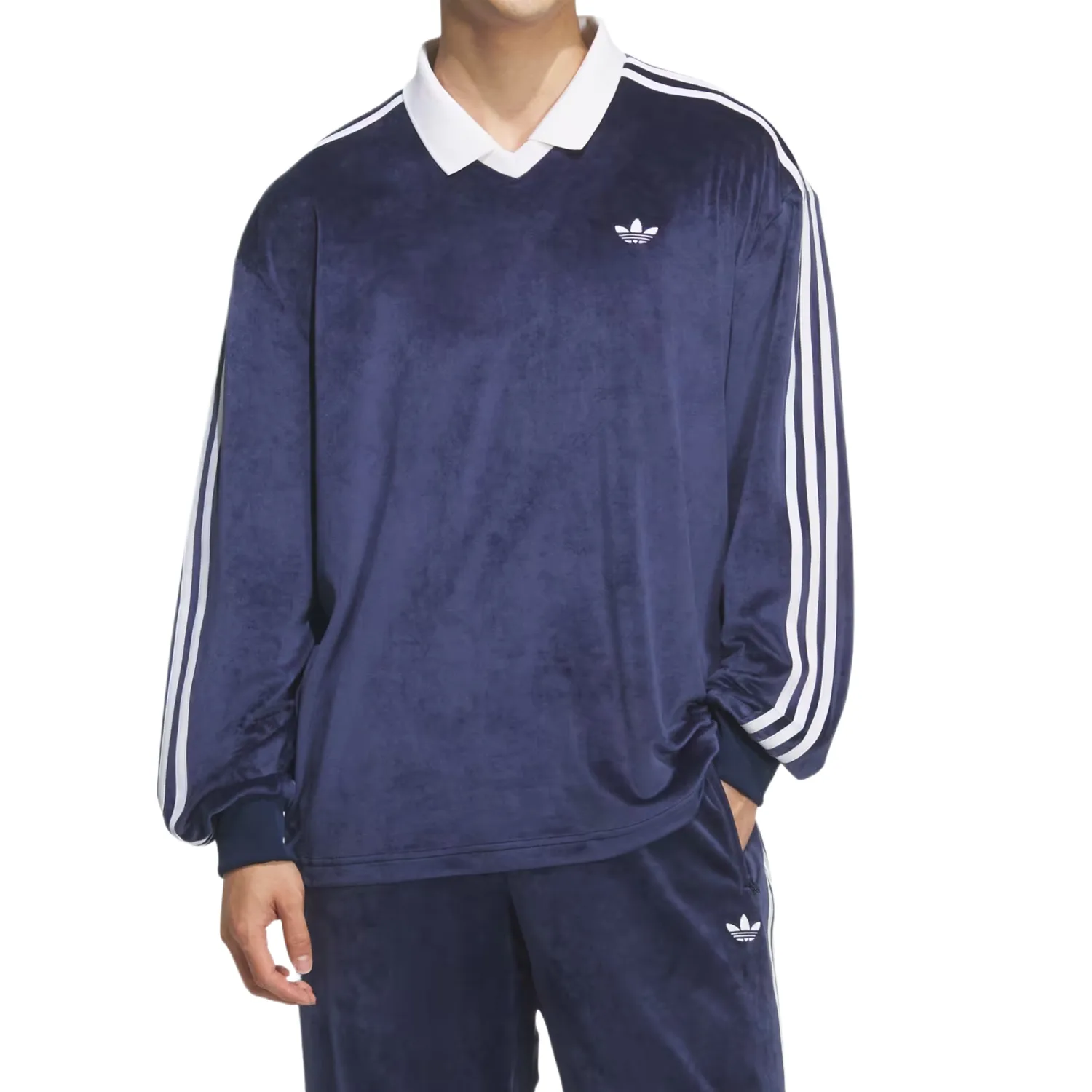 Поло унисекс Adidas Originals, Midnight Indigo — фото 3