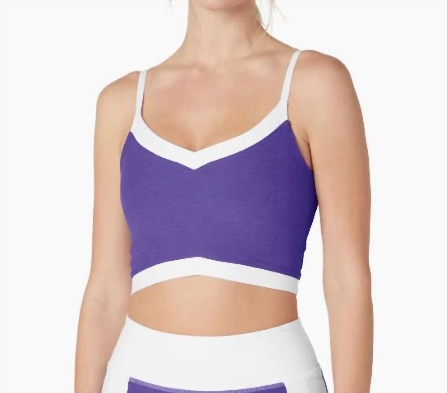 

Майка женская BEYOND YOGA, цвет ultraviolet heather