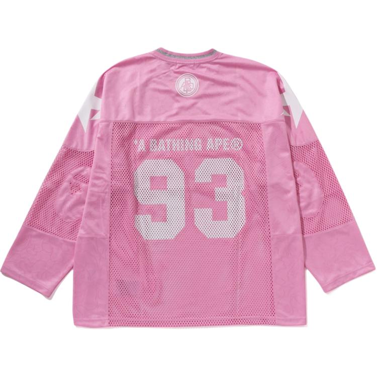 

A BATHING APE Футболка Bape Line Camo Multilogo расслабленного кроя