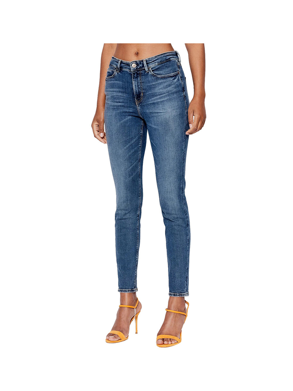 

Женские синие джинсовые джинсы Guess