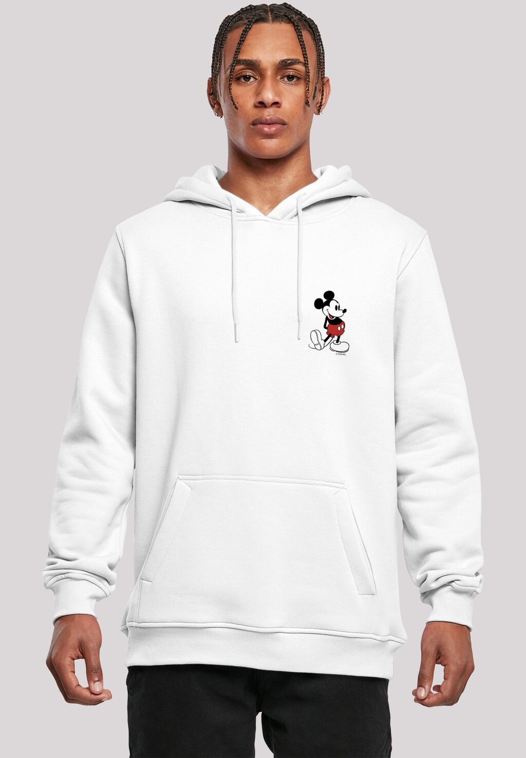 

Толстовка DISNEY MICKEY MOUSE KICKIN RETRO POCKET F4NT4STIC, цвет white