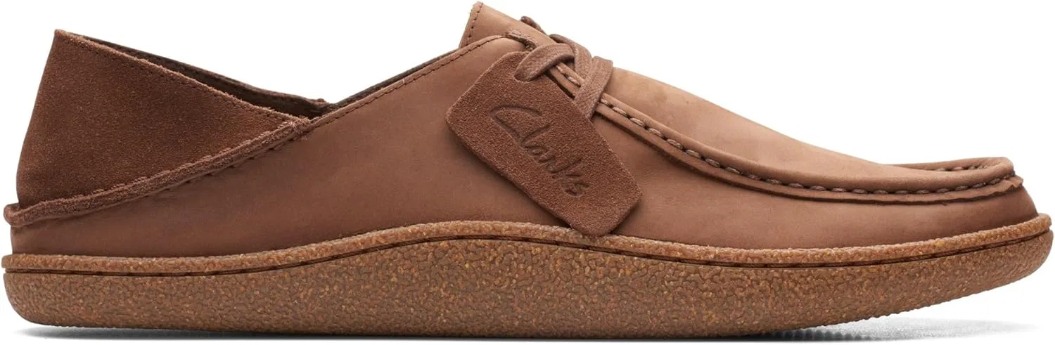 Мужские коричневые оксфорды Clarks Piltonwallabee — фото 2