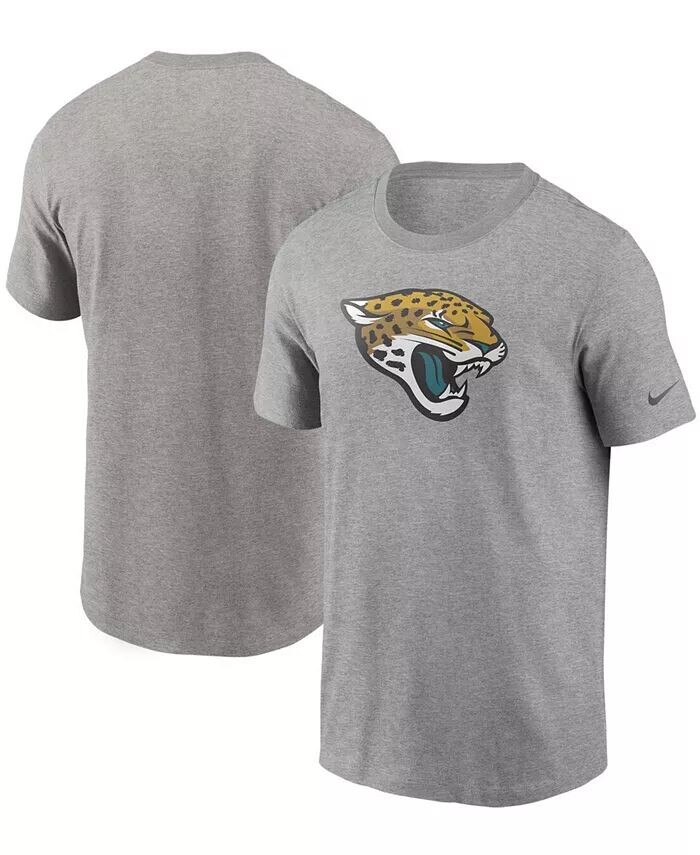 

Мужская серая футболка с логотипом Jacksonville Jaguars с меланжевым рисунком Nike, серый