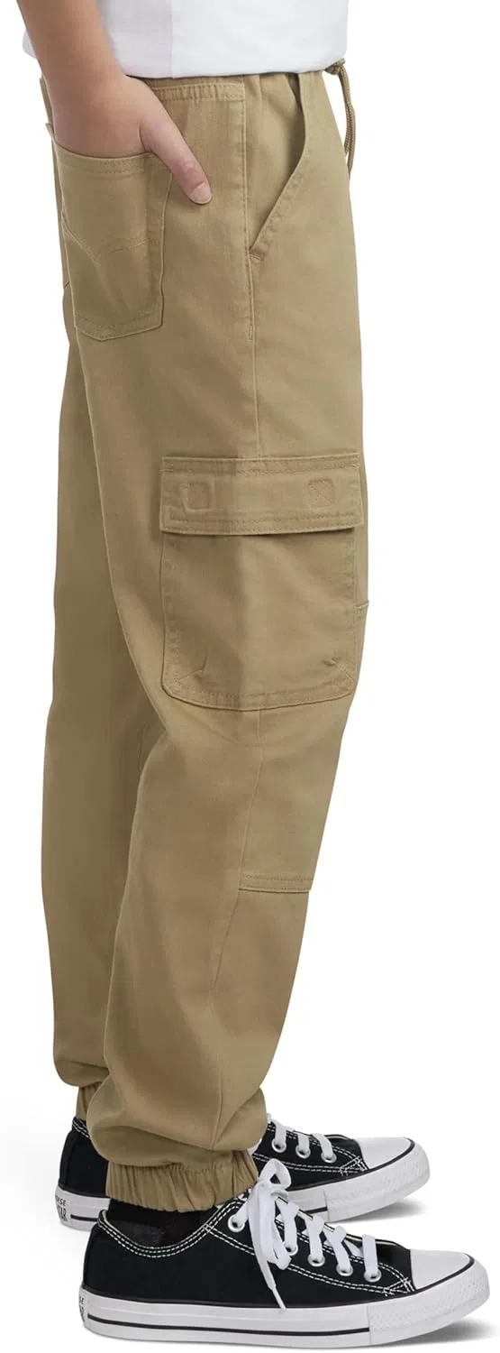 Детские брюки-джоггеры унисекс Levi's Cargo, Harvest Gold — фото 4