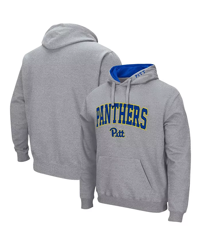 

Мужская толстовка с капюшоном Pitt Panthers Arch & Team Logo 3.0 Colosseum, красный
