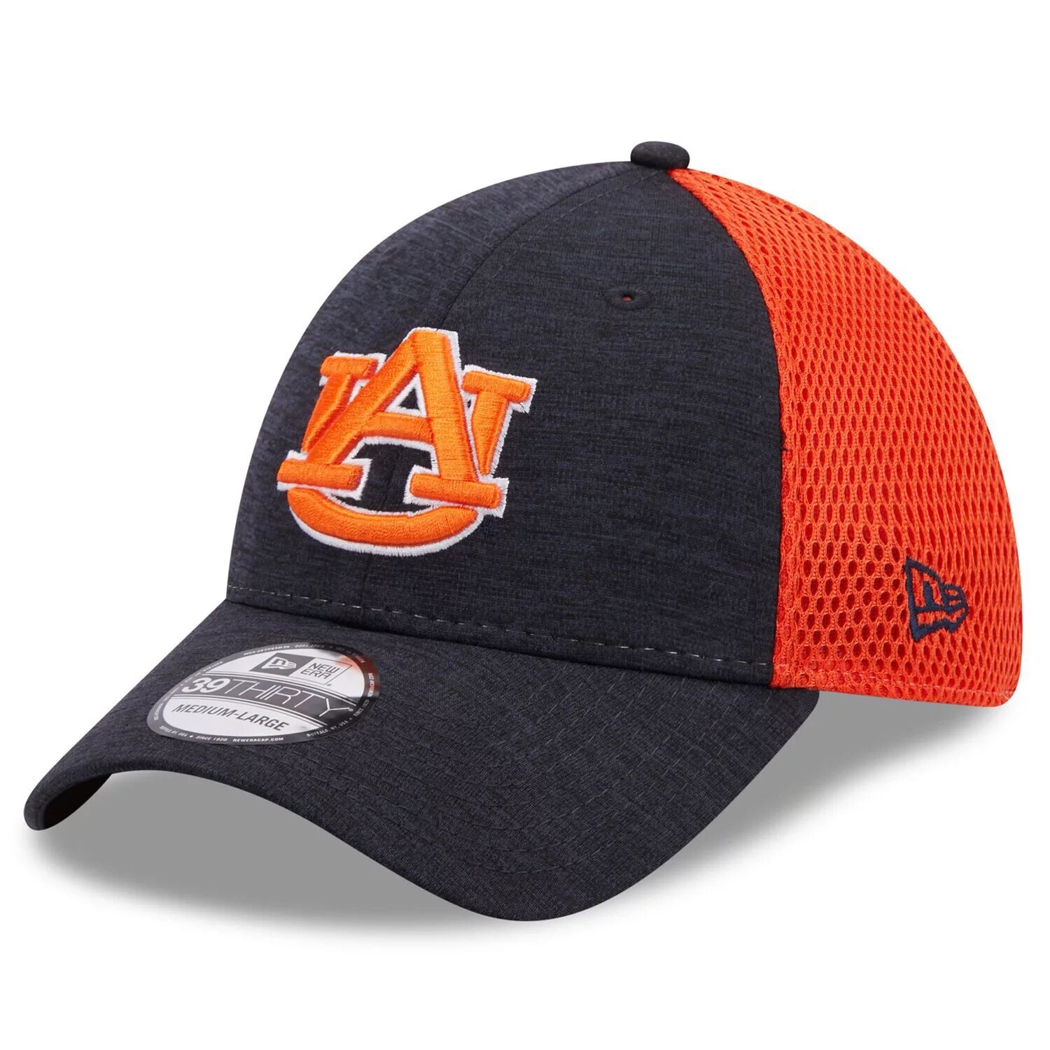 

Мужская кепка New Era Navy Auburn Tigers Shadowed Neo 39THIRTY Flex Hat