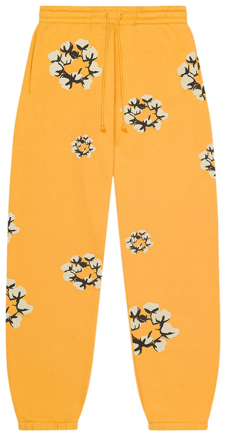 

Спортивные штаны Denim Tears x Cactus Plant Flea Market Cactus Tears Wreath Sweatpants 'Yellow', желтый