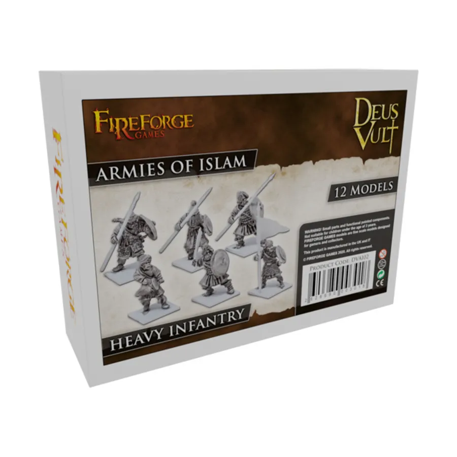 

Армии Ислама – Тяжелая пехота, Deus Vult - Core & Assorted (28mm)