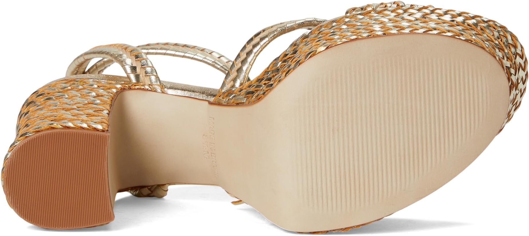 Сандалии Steve Madden Ibiza, цвет Gold Leather — фото 3