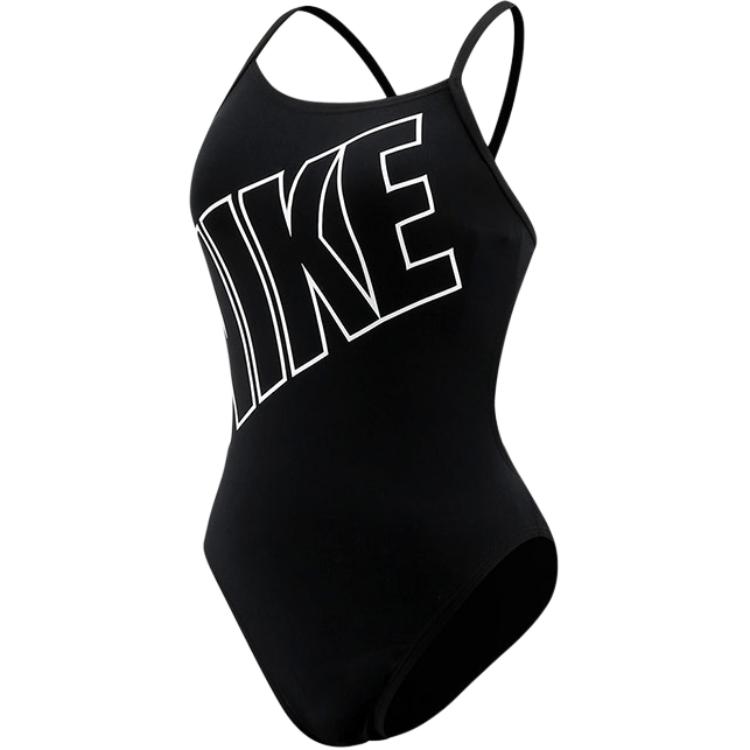 

Женский купальник HydraStrong с регулируемыми перекрестными лямками Nike, черный