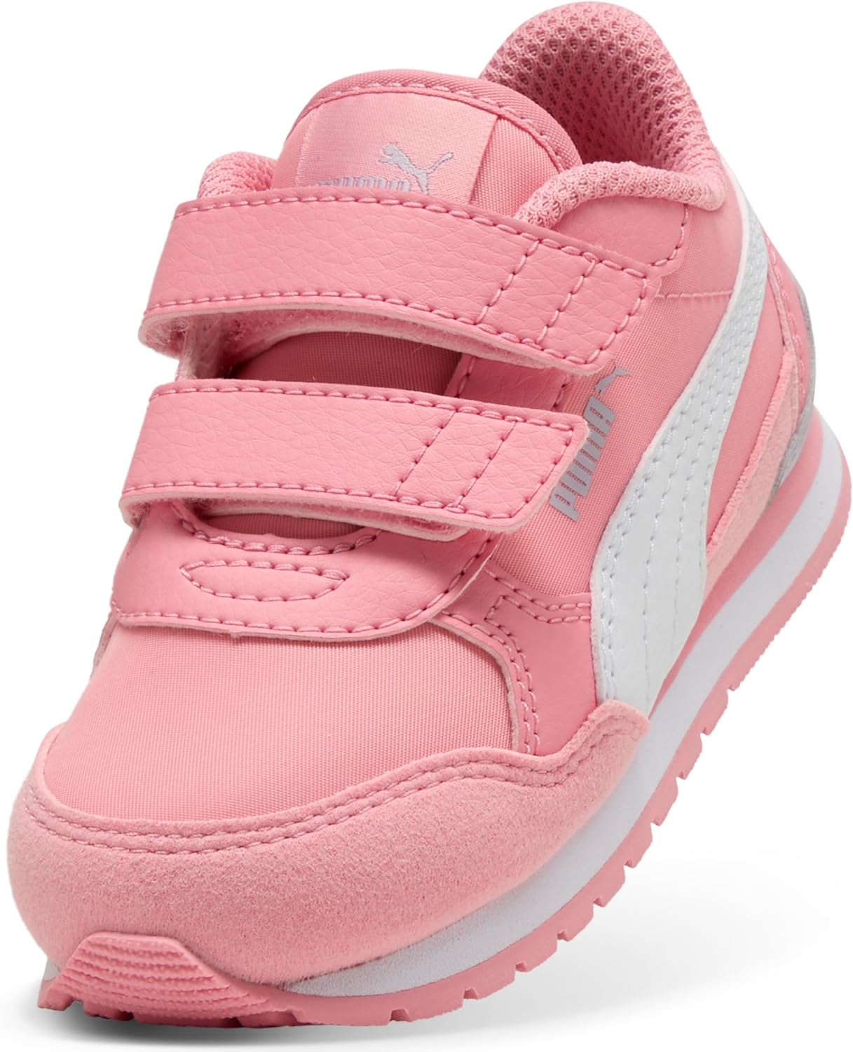 Кроссовки Puma St Runner унисекс-детские на липучке, сиреневый — фото 2