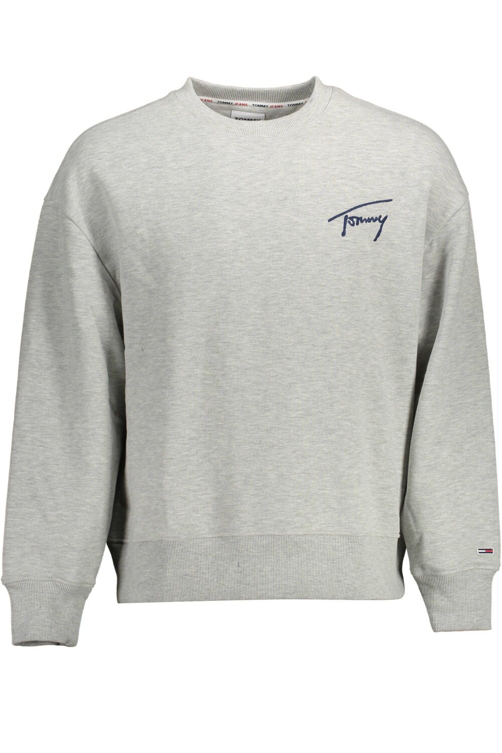 

Серый хлопковый мужской свитер Tommy Hilfiger
