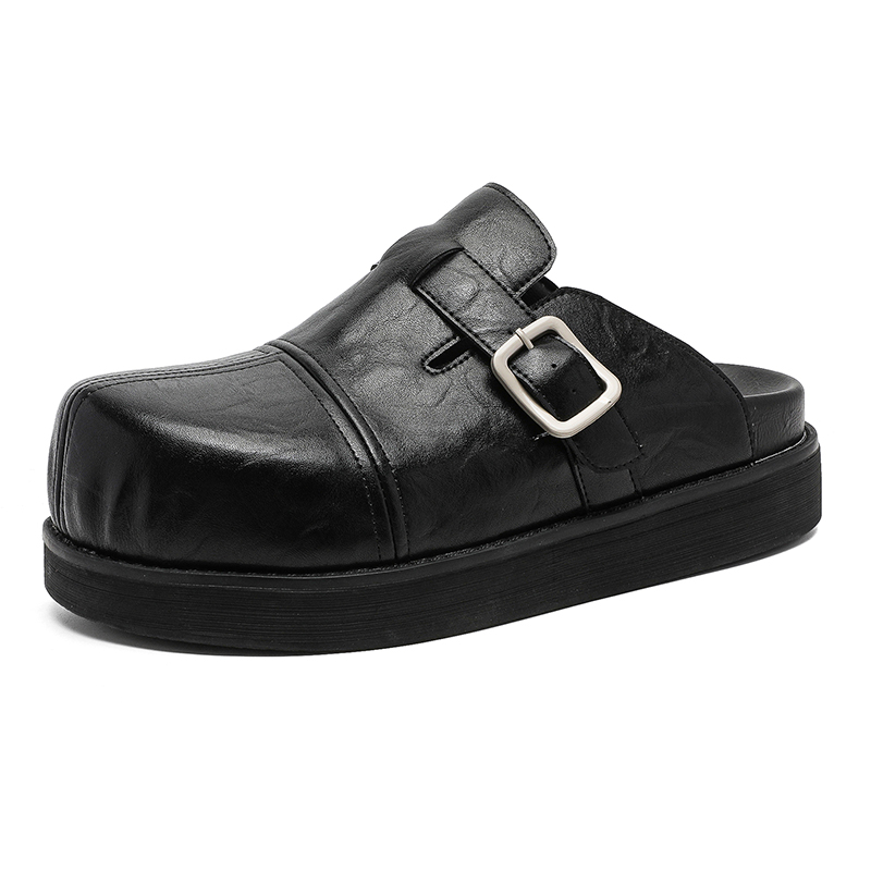 

SOBB Износостойкие сандалии с закрытым носком, мужские, черные