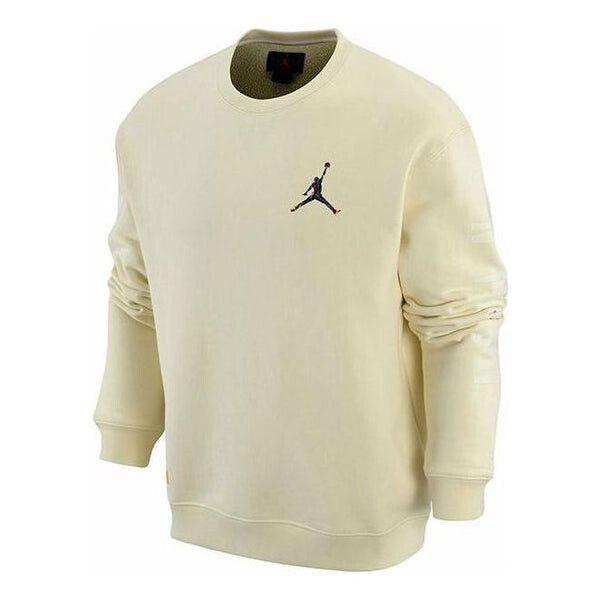 

Свитер с логотипом толстовка Air Jordan, бежевый