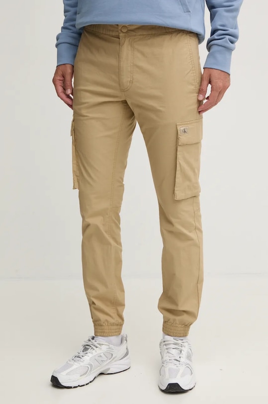 

Брюки Calvin Klein Jeans, бежевый