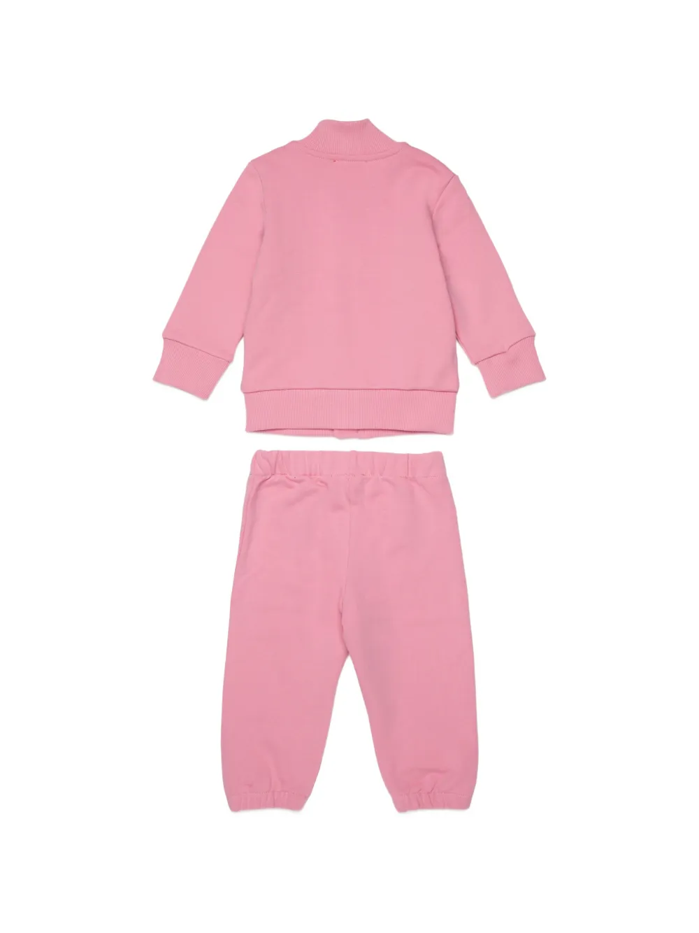 Спортивный костюм на молнии Diesel Kids, розовый — фото 2