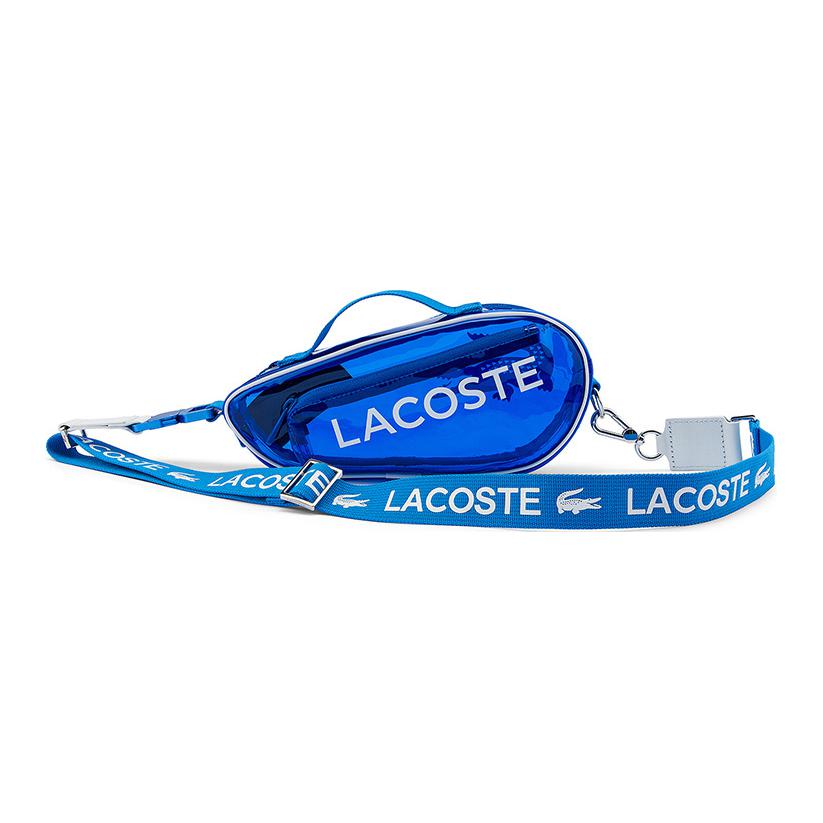 

LACOSTE Плечевая сумка из ПВХ унисекс синяя, Blue