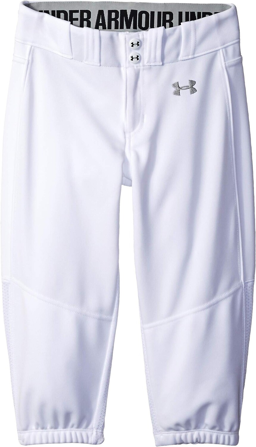 

Брюки Under Armour Kids Softball Pants, цвет White/Baseball Gray