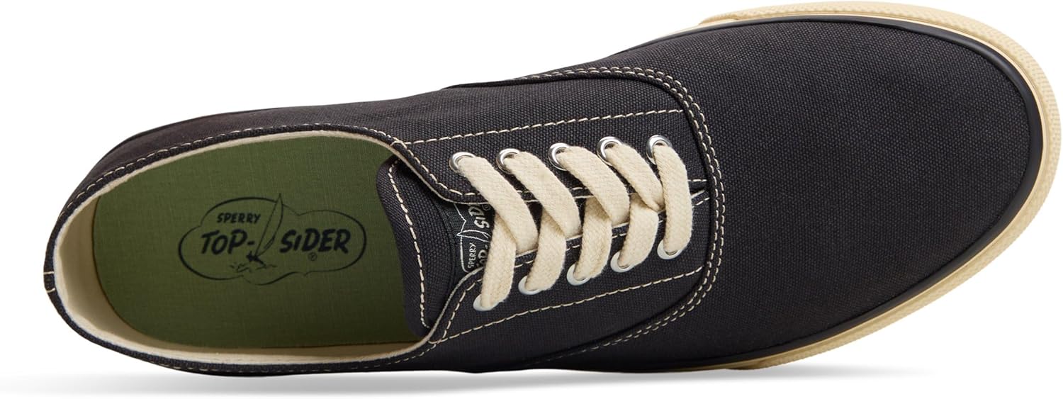 Мужские классические кеды Sperry CVO, черный — фото 4