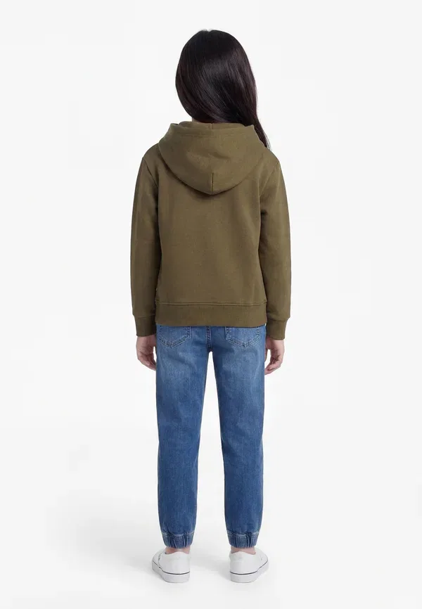 Толстовка с капюшоном Diesel Circle hood over hoodie, защитный зеленый — фото 2