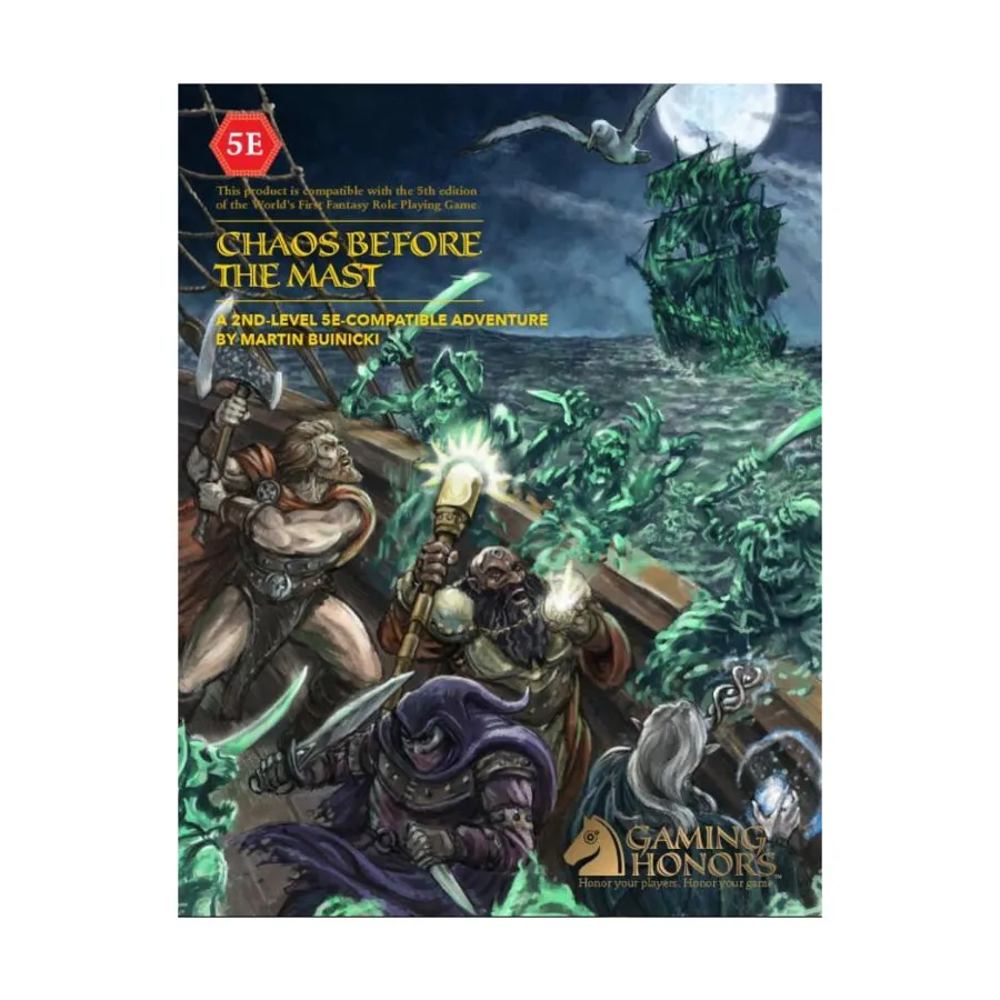 

Модуль Chaos Before the Mast (5E), Role Playing Games (Gaming Honors)