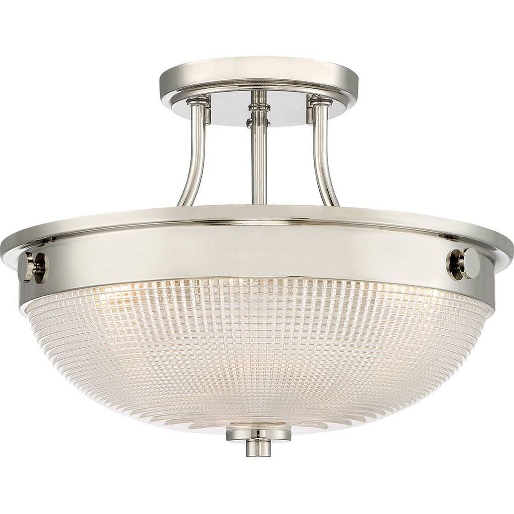 

Каминный потолочный светильник из полированного никеля Elstead Lighting