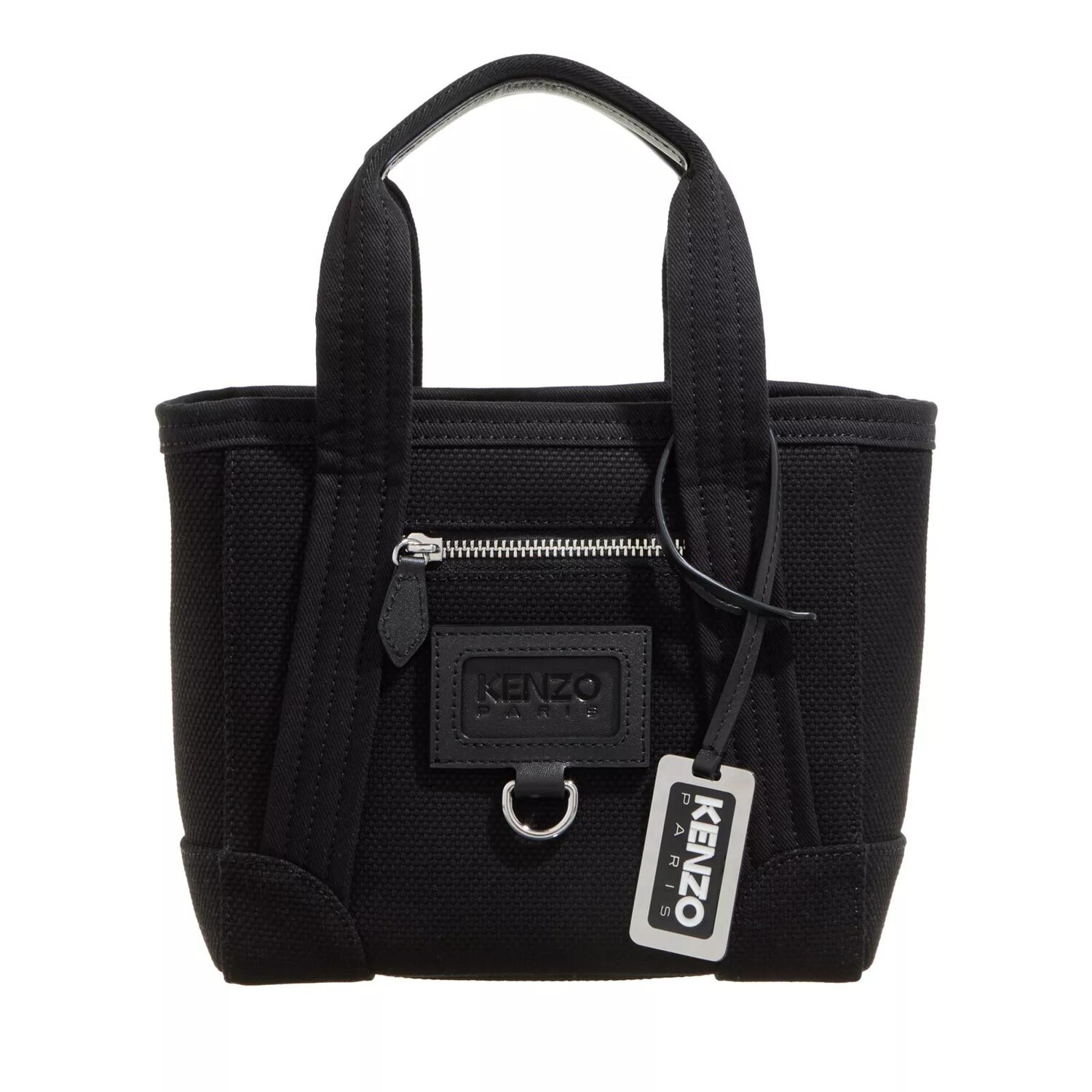 

Мини сумка тоут Kenzo, черный