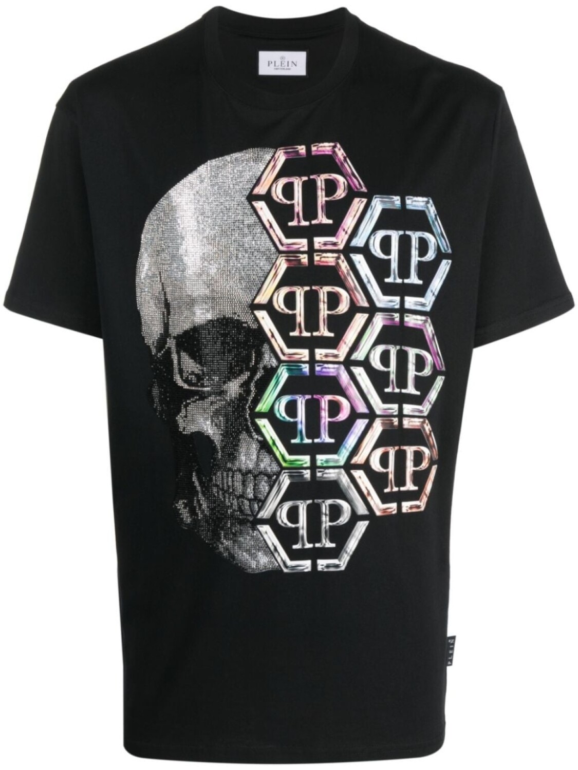 

Philipp Plein футболка Skull с логотипом, черный