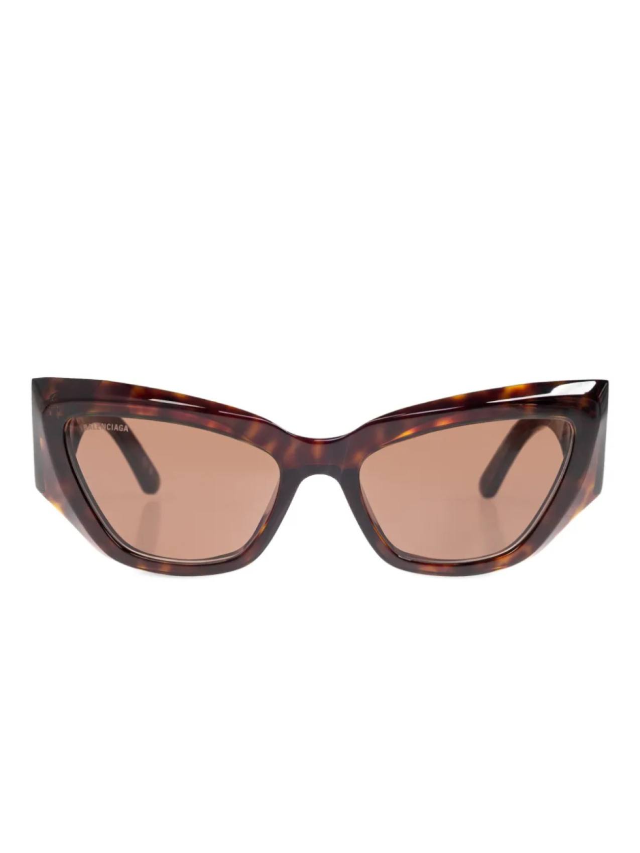 

Солнцезащитные очки «кошачий глаз» Balenciaga Eyewear, коричневый