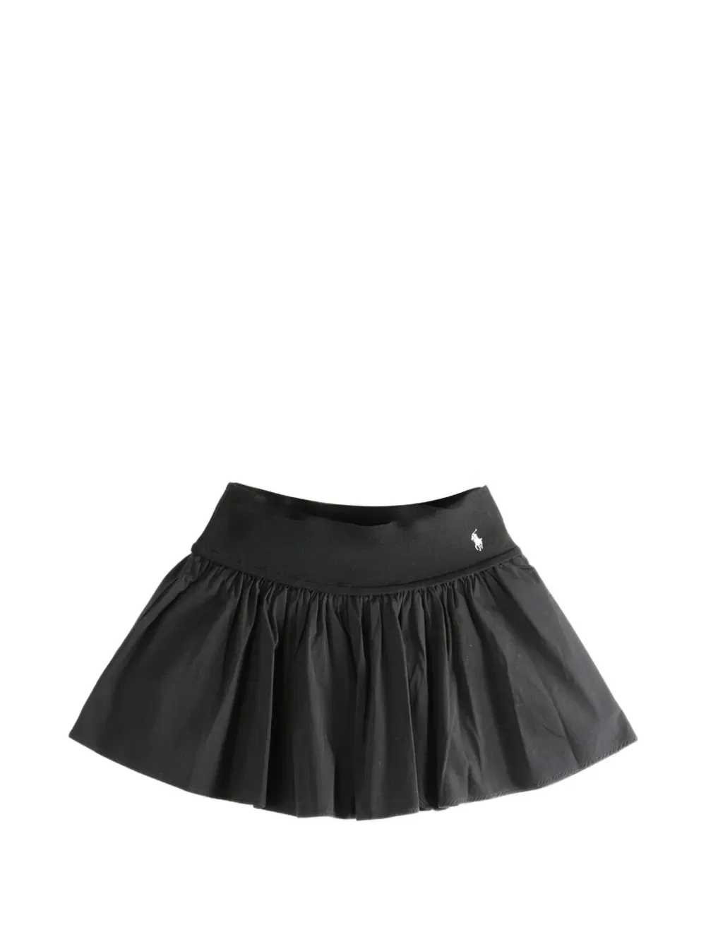 Мини-юбка со сборками Polo Ralph Lauren, черный