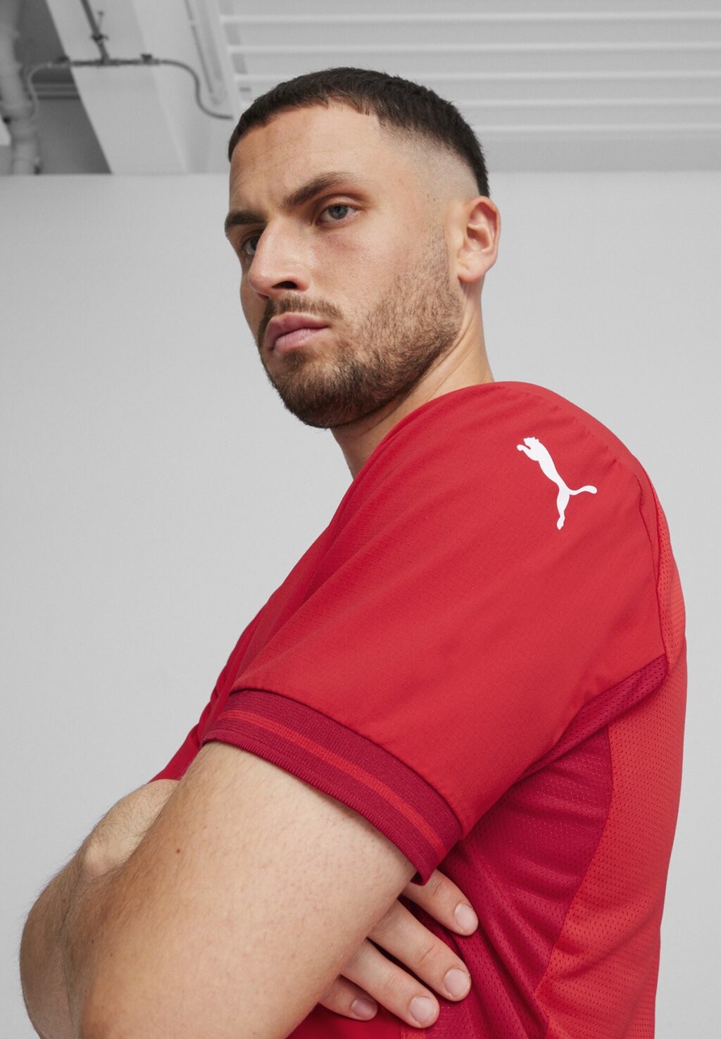

Спортивная футболка Teamsport Puma, красныйweissrot