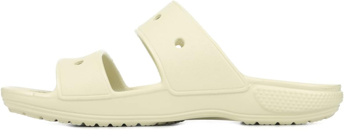 Сандалии Crocs Unisex Classic для взрослых с двумя ремешками, Bone — фото 4