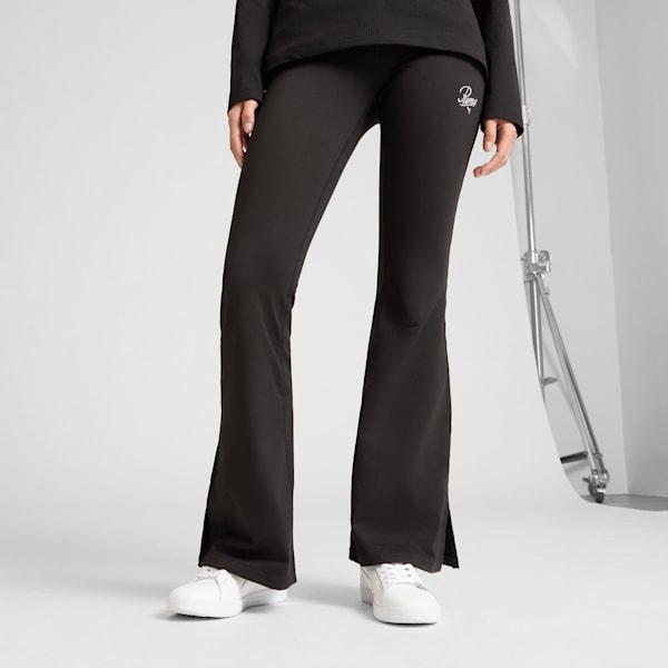 

Женские расклешенные леггинсы Puma Essentials Script, черный