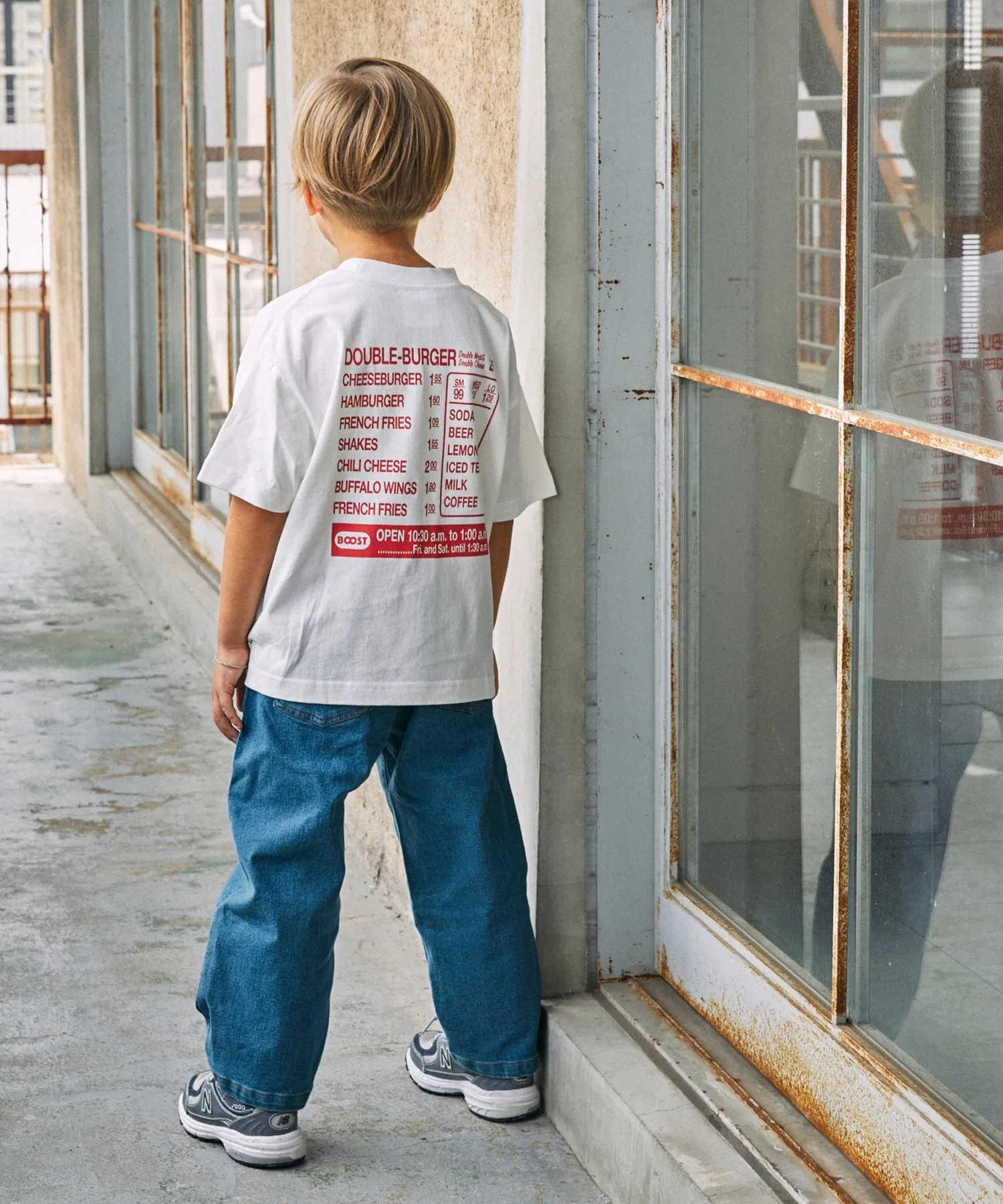 Детская футболка BOOSTOCK B/S BURGER Tシャツ — фото 4