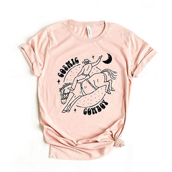 

Футболка с принтом Cosmic Cowboy Simply Sage Market, Blush, Зеленый, Футболка с принтом Cosmic Cowboy Simply Sage Market, Blush