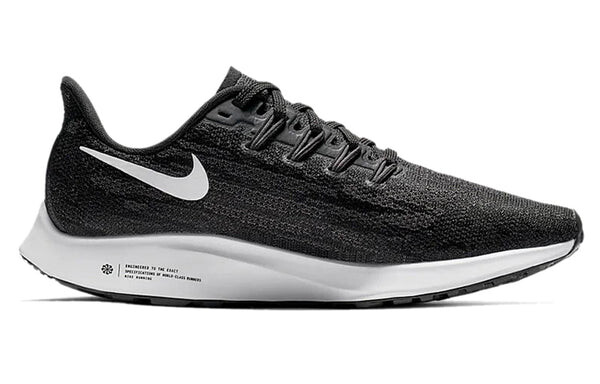 Кроссовки (WMNS) Nike Air Zoom Pegasus 36 'Black White Thunder Grey', черный — фото 2