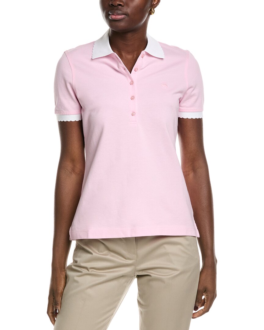 

Рубашка-поло Brooks Brothers Pique, розовый
