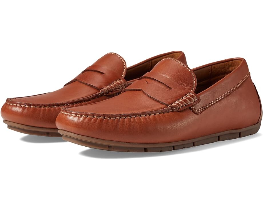 

Лоферы Johnston & Murphy Collection Baldwin Driver Penny, цвет Cognac