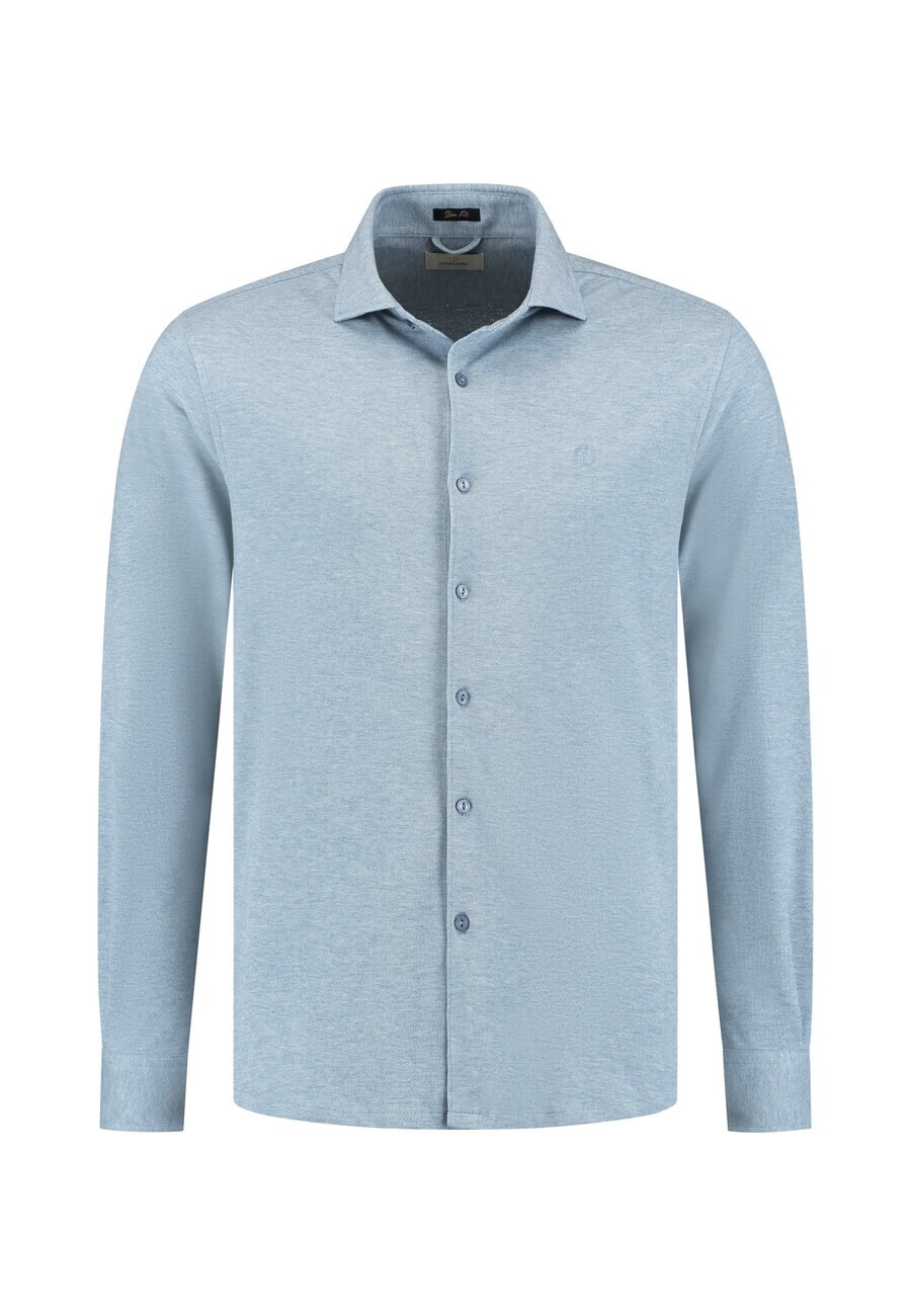 

Повседневная рубашка Dstrezzed Regular fit Button Up Shirt The Kirk, светло-синий