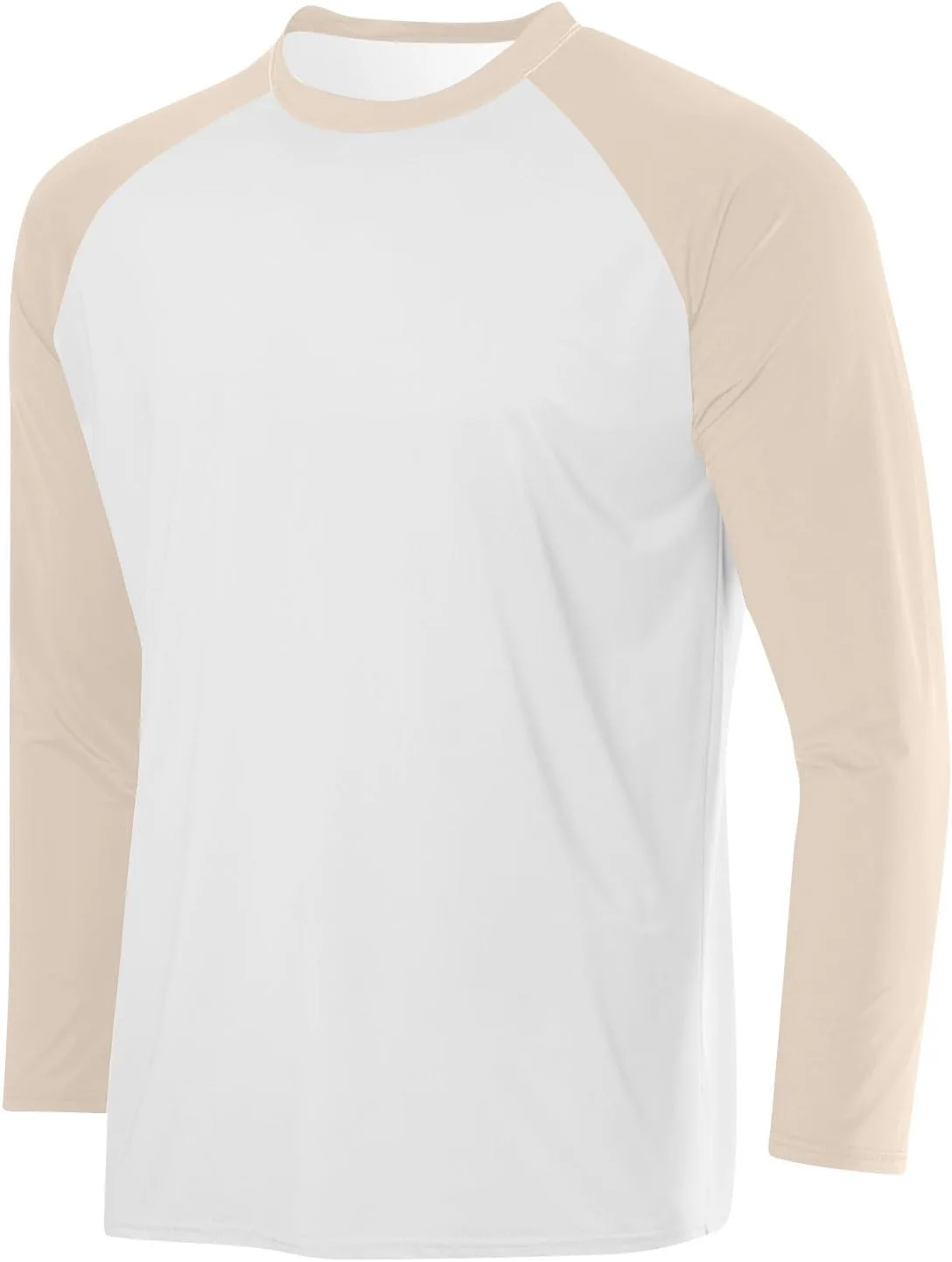 

Мужская футболка Casual Slim Fit с длинным рукавом Raglan и цветными блоками