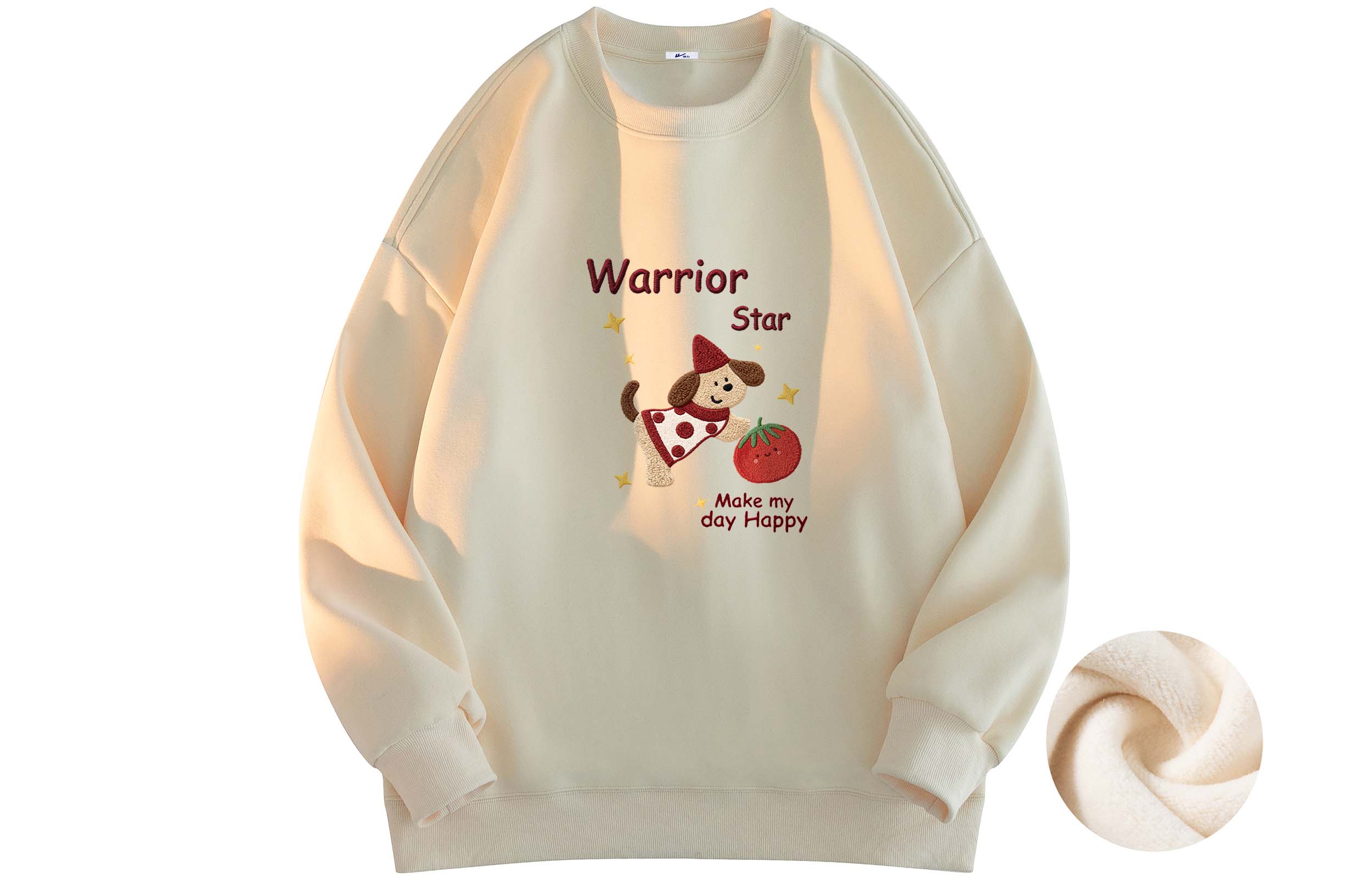 

Свитшот Unisex Crew Neck Moderate Heavyweight WARRIOR, оранжевый[fleece-lined]