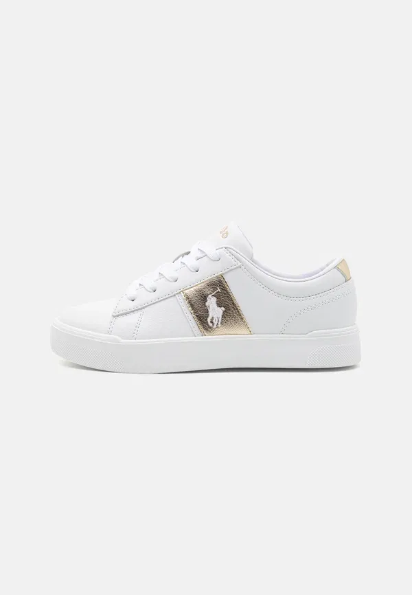 Кроссовки Polo Ralph Lauren Frazier, белый/золотой