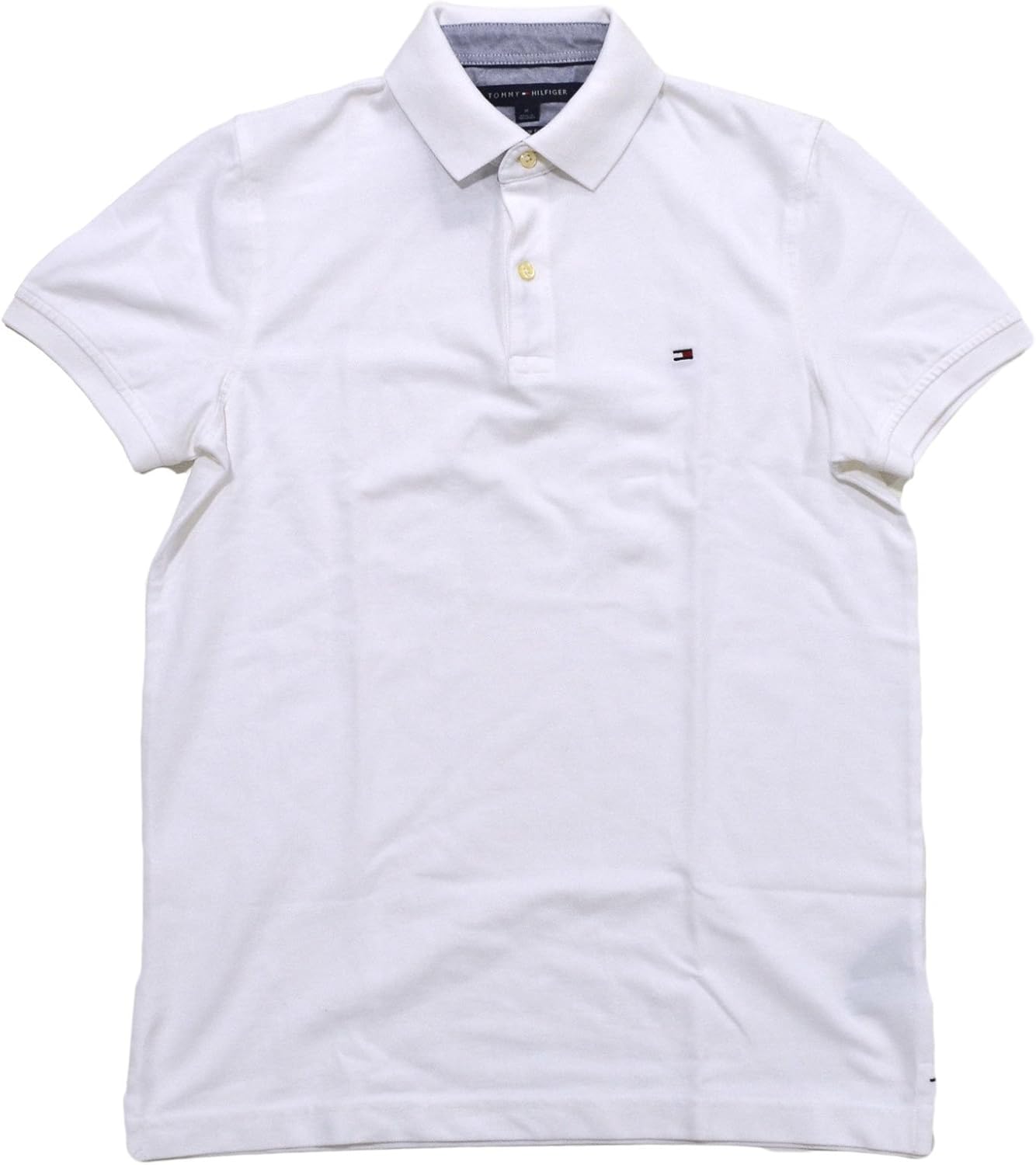

Мужская рубашка-поло Tommy Hilfiger Stretch Slim Fit Pique, White