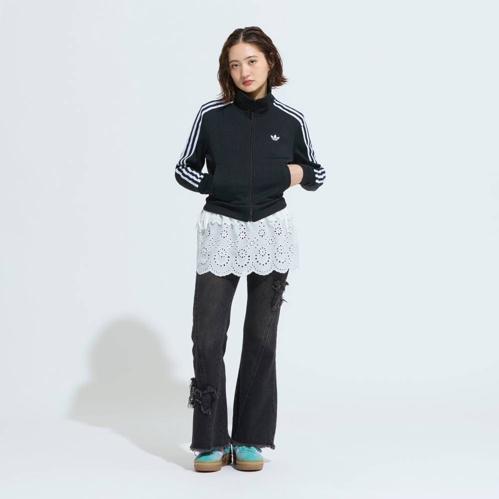 Спортивная футболка Firebird Adicolor Knit Adidas, black — фото 3