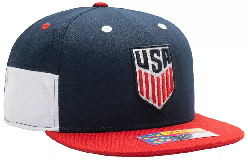 

Многоцветная регулируемая шапка Fan Ink для взрослых USMNT Truitt