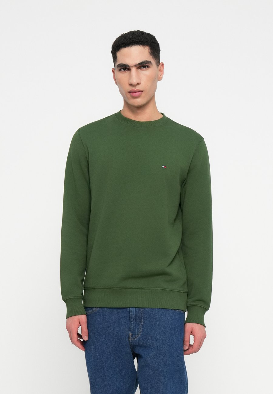 Толстовка Tommy Hilfiger ESSENTIAL TERRY CREW NECK, Mountain Pine/Khaki