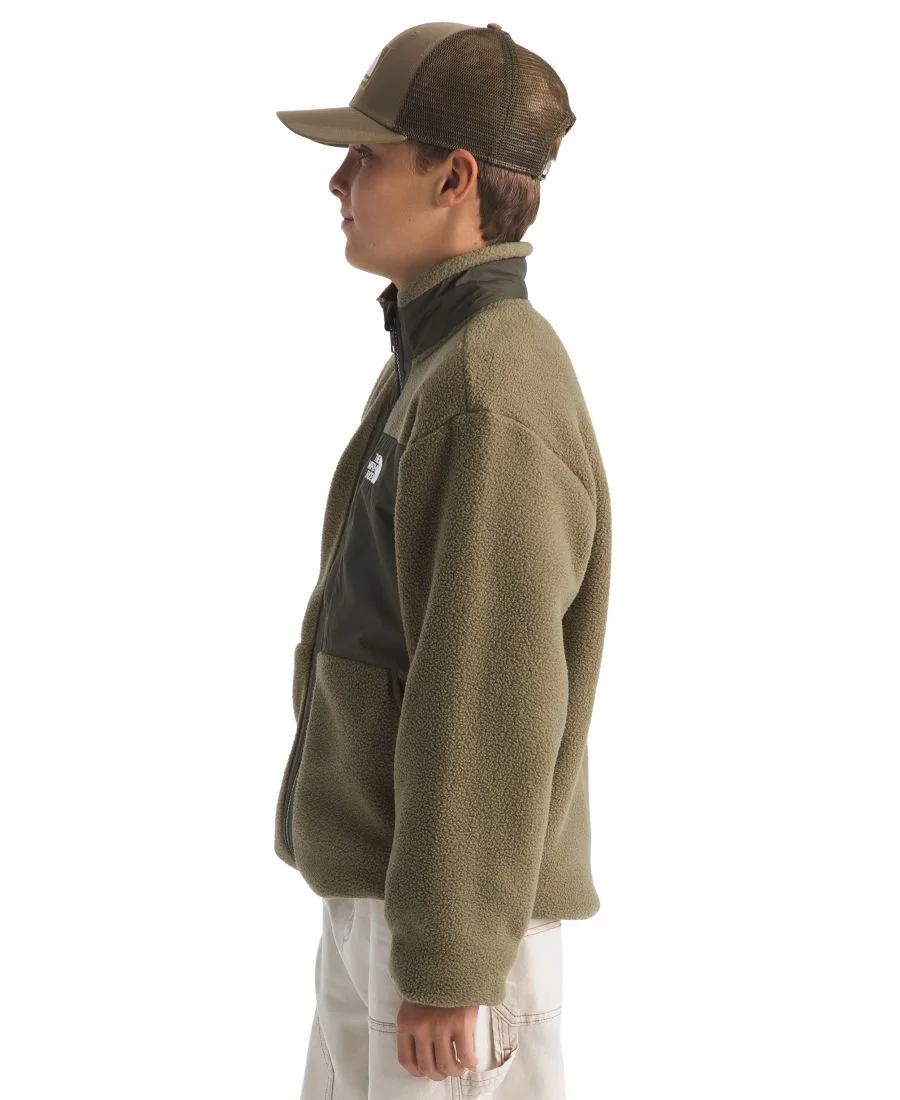Детская куртка Yumiori на молнии (6-20 лет) The North Face, cedar/new taupe зеленый — фото 3