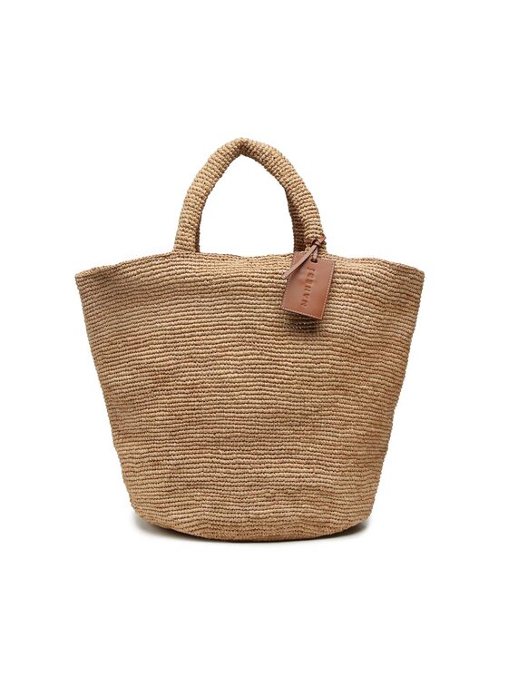 

Сумочка Natural Raffia Summer Bag V 2.2 AD Manebi, коричневый